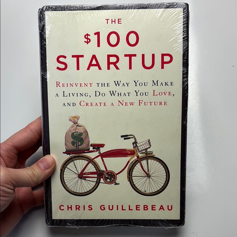 The $100 Startup Chris Guillebeau hardcover book
